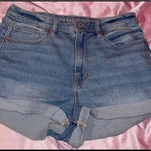American Eagle high waisted shorts